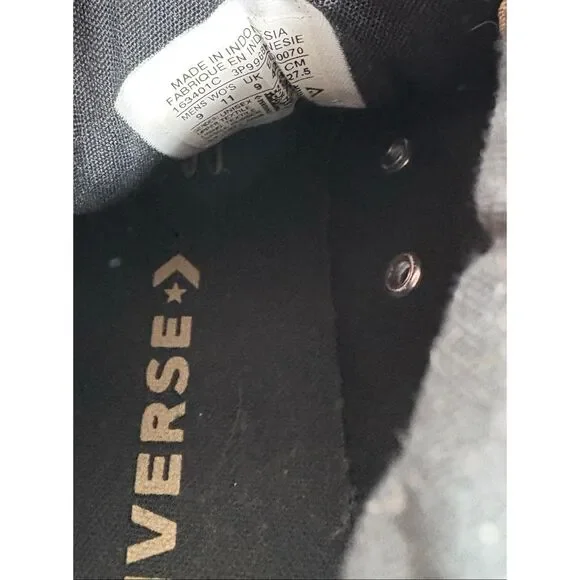 Converse chuck Taylor high top mens 9 woman’s 11 - Picture 7 of 10